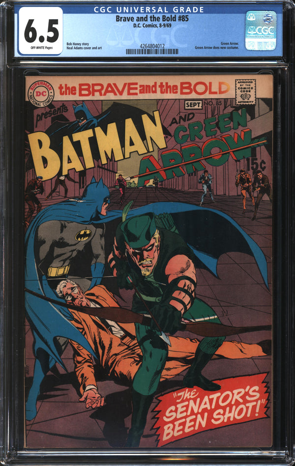 Brave And The Bold (1955) # 85 CGC 6.5 FN+