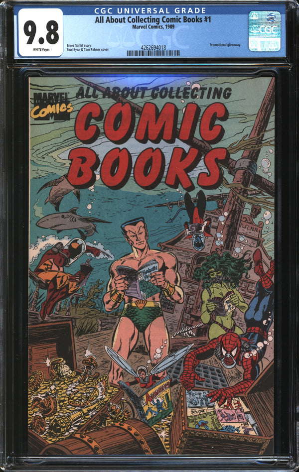 All About Collecting Comic Books (1989) #1 CGC 9.8 NM/MT