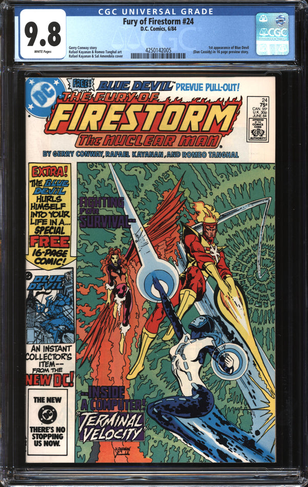 Fury Of Firestorm (1982) #24 CGC 9.8 NM/MT