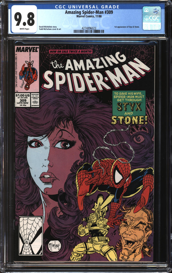 Amazing Spider-Man (1963) #309 CGC 9.8 NM/MT