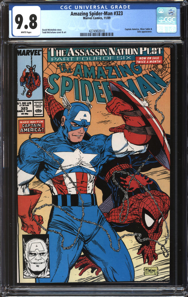 Amazing Spider-Man (1963) #323 CGC 9.8 NM/MT