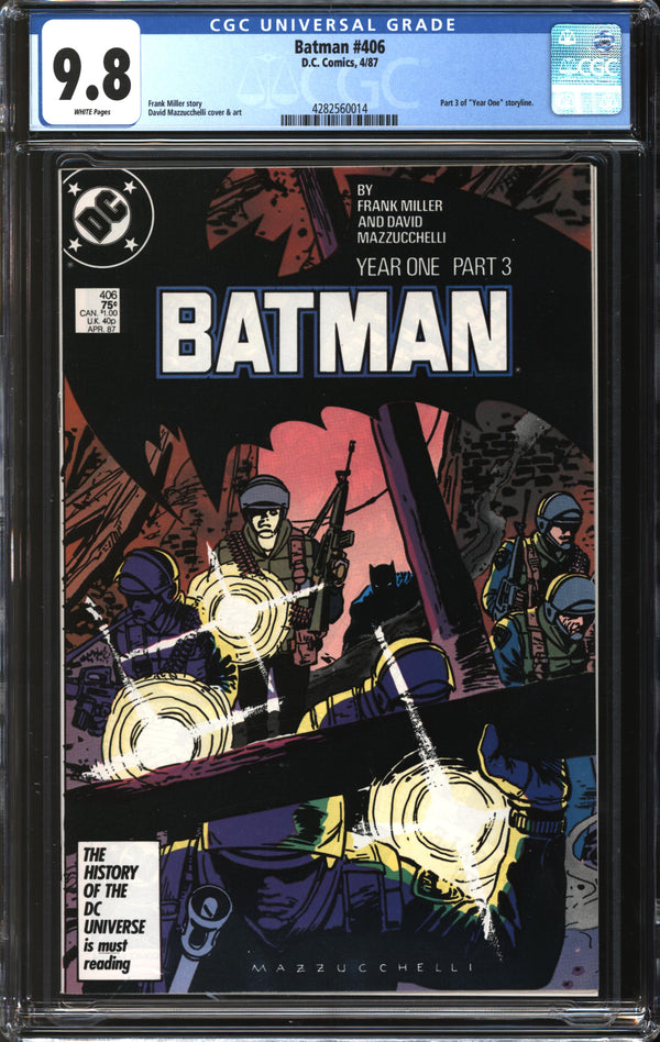 Batman (1940) #406 CGC 9.8 NM/MT