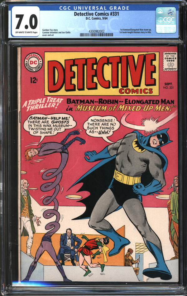Detective Comics (1937) #331 CGC 7.0 FN/VF