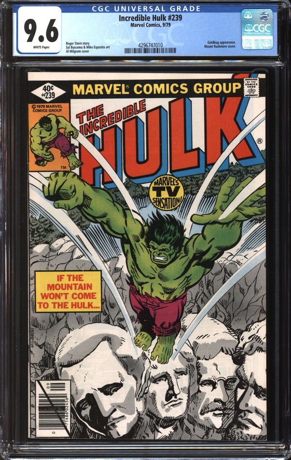 Incredible Hulk (1962) #239 CGC 9.6 NM+