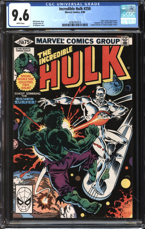 Incredible Hulk (1962) #250 CGC 9.6 NM+