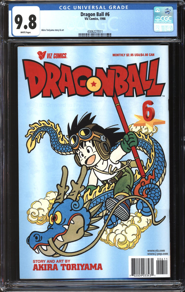 Dragon Ball (1998) # 6 CGC 9.8 NM/MT