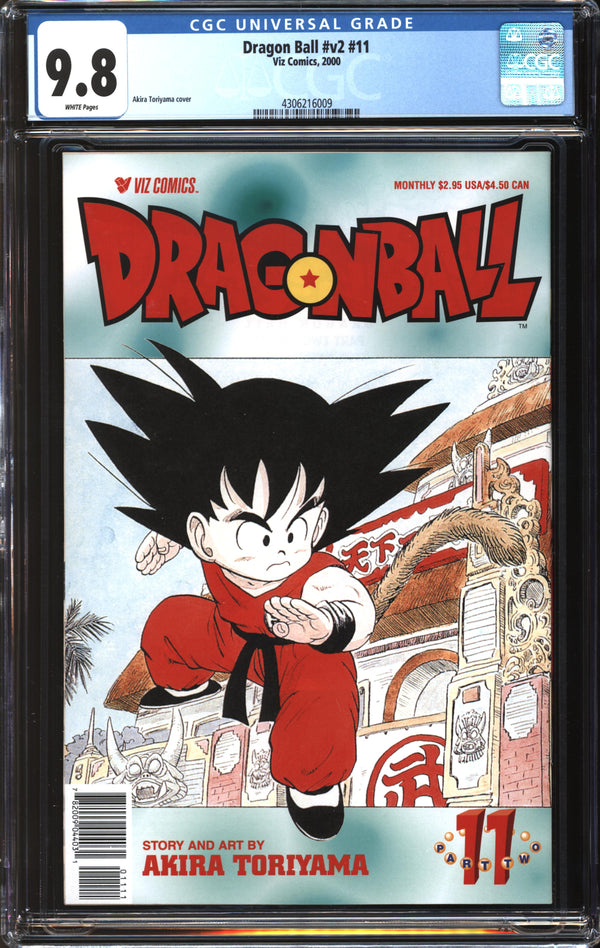 Dragon Ball (Part 2, 1999) #11 CGC 9.8 NM/MT