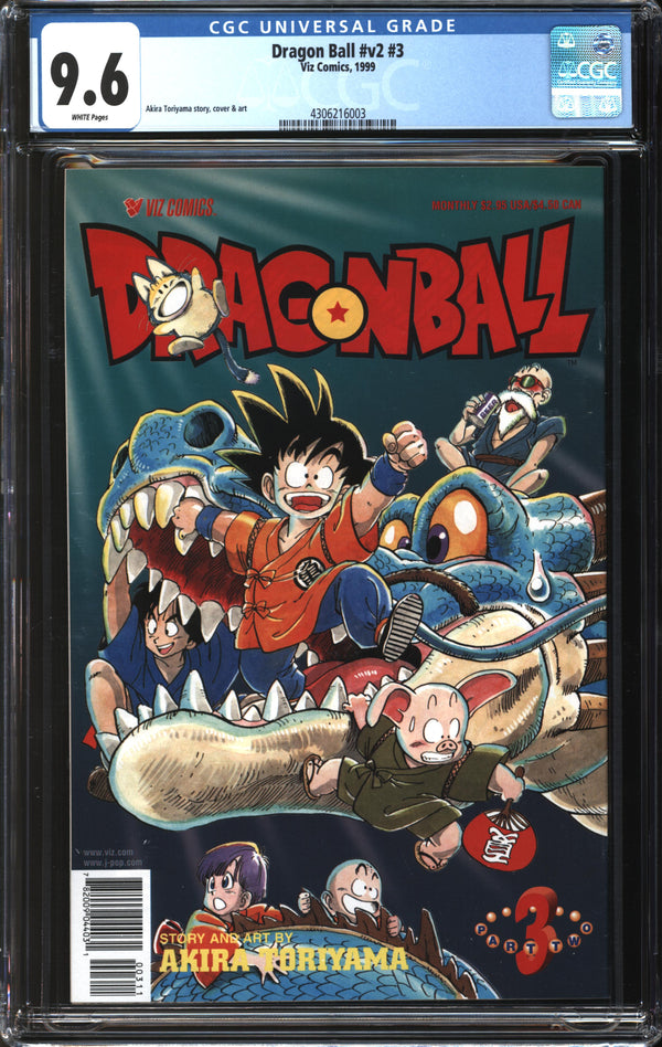 Dragon Ball (Part 2, 1999) # 3 CGC 9.6 NM+