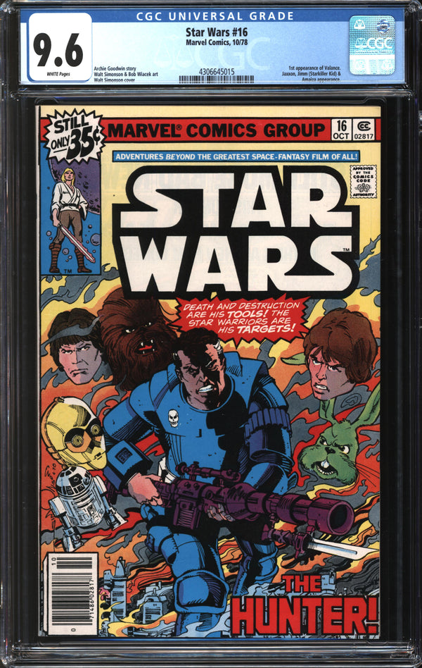 Star Wars (1977) # 16 CGC 9.6 NM+