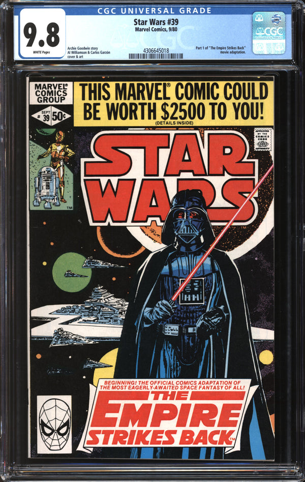 Star Wars (1977) # 39 CGC 9.8 NM/MT