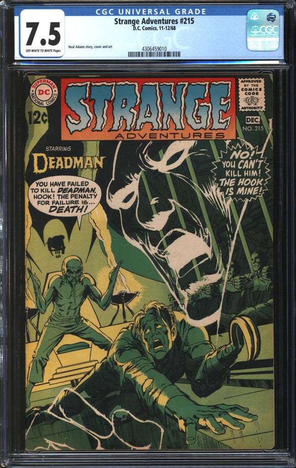 Strange Adventures (1950) #215 CGC 7.5 VF-