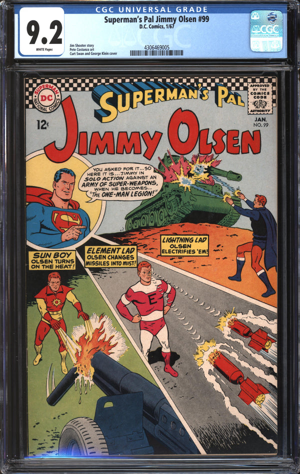 Superman's Pal Jimmy Olsen (1954) # 99 CGC 9.2 NM-