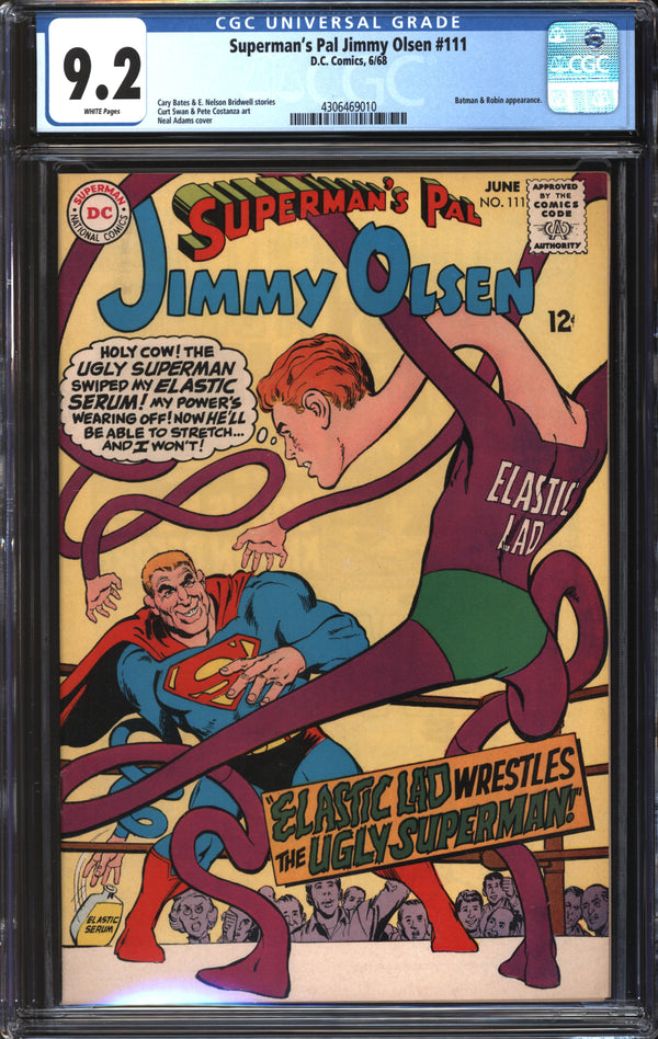 Superman's Pal Jimmy Olsen (1954) #111 CGC 9.2 NM-