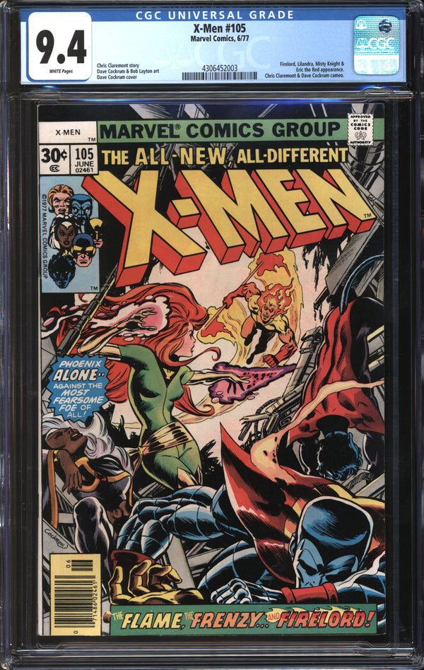 X-Men (1963) #105 CGC 9.4 NM
