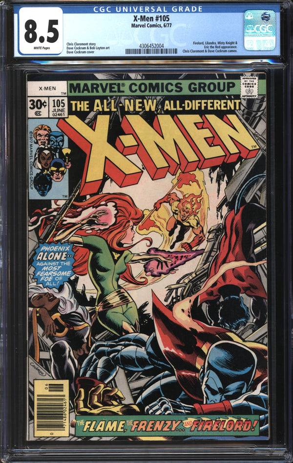 X-Men (1963) #105 CGC 8.5 VF+