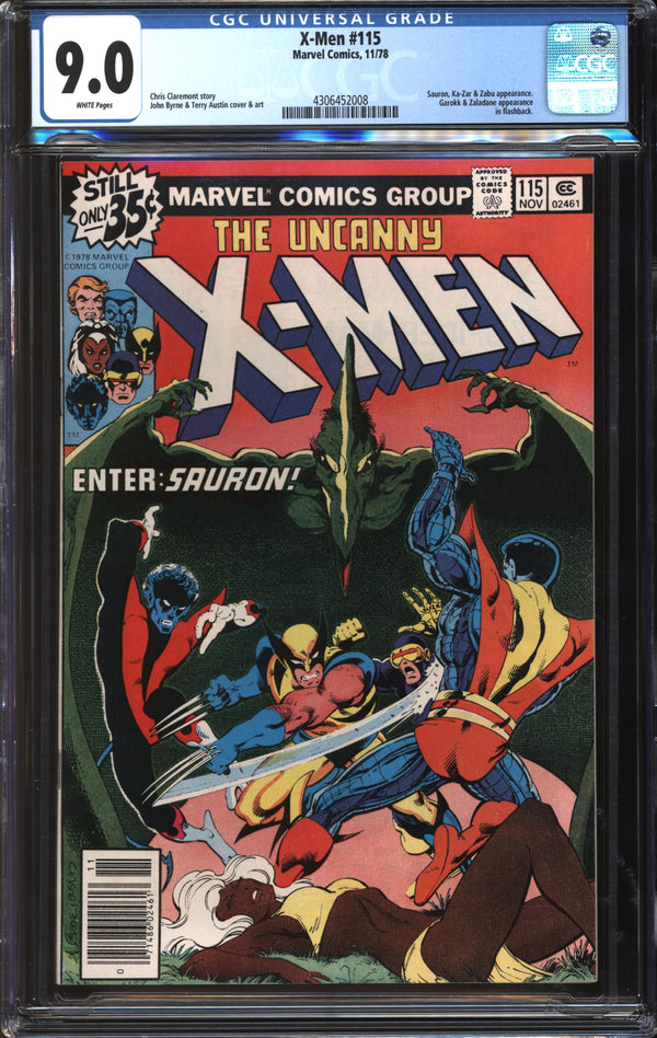 X-Men (1963) #115 CGC 9.0 VF/NM