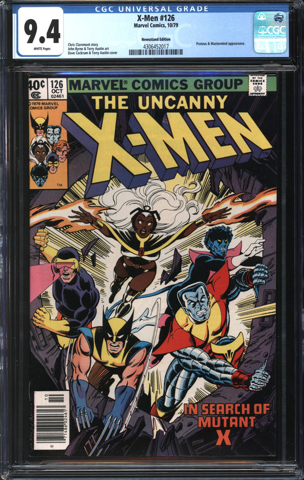 X-Men (1963) #126 Newsstand Edition CGC 9.4 NM
