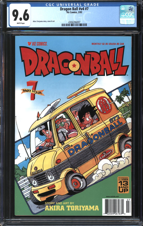 Dragon Ball (Part 4, 2001) # 7 CGC 9.6 NM+