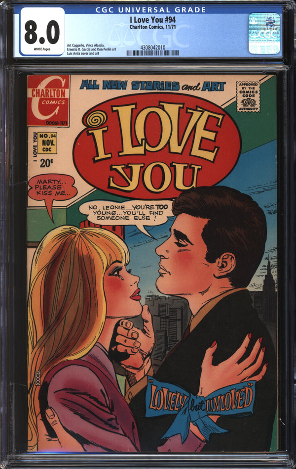 I Love You (1955) #94 CGC 8.0 VF