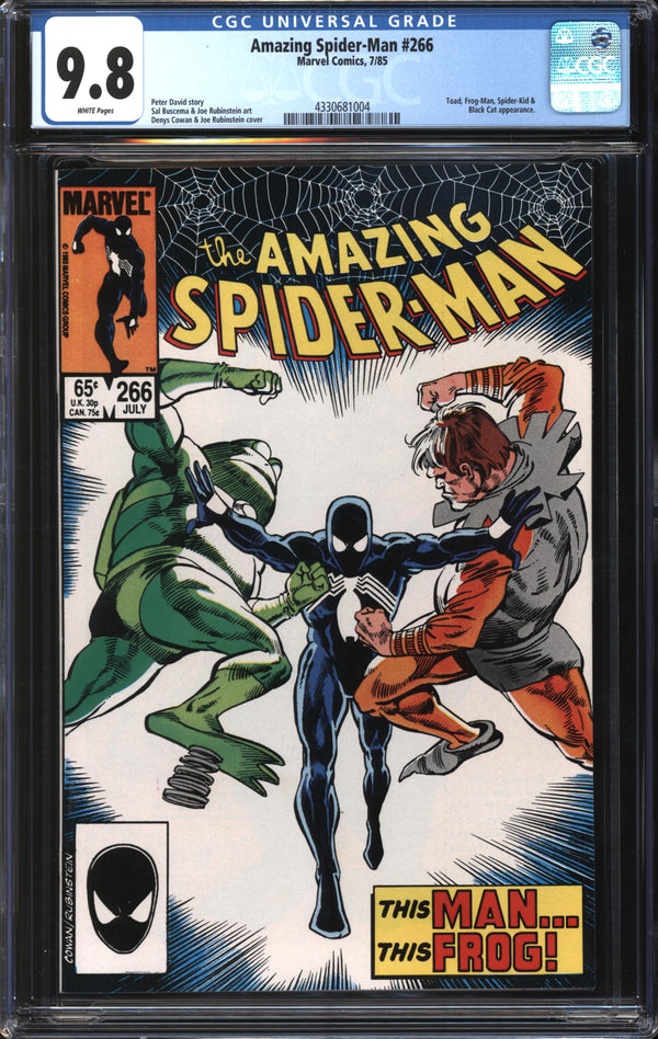 Amazing Spider-Man (1963) #266 CGC 9.8 NM/MT