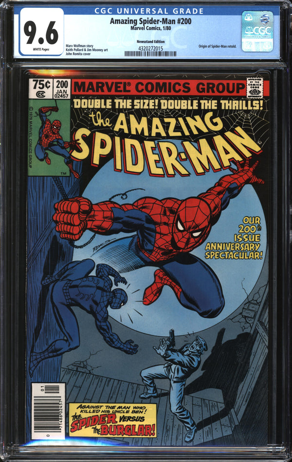 Amazing Spider-Man (1963) #200 Newsstand Edition CGC 9.6 NM+