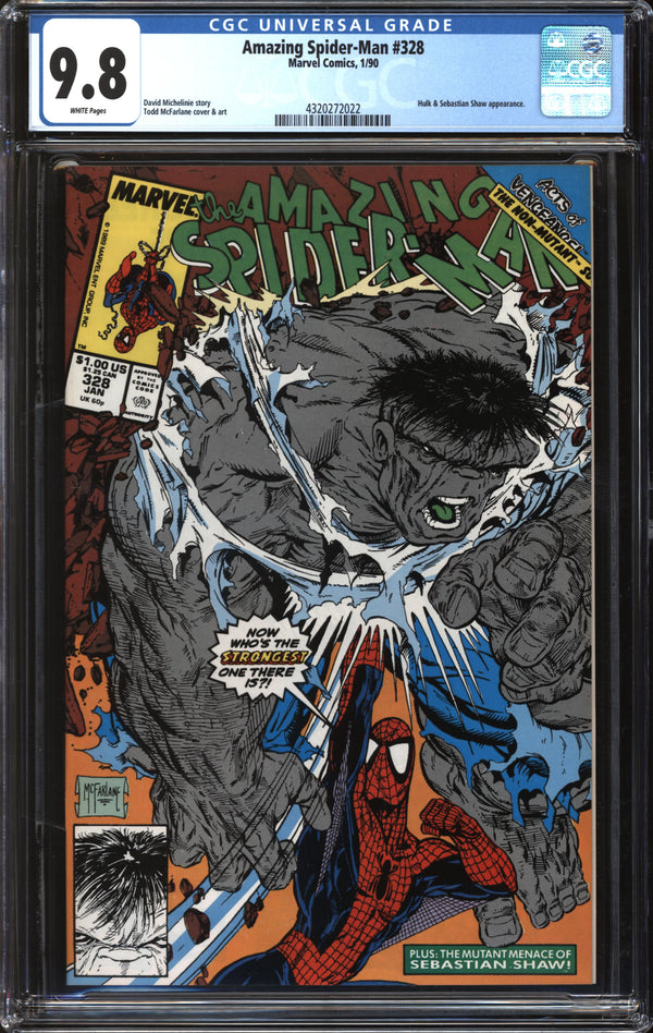 Amazing Spider-Man (1963) #328 CGC 9.8 NM/MT