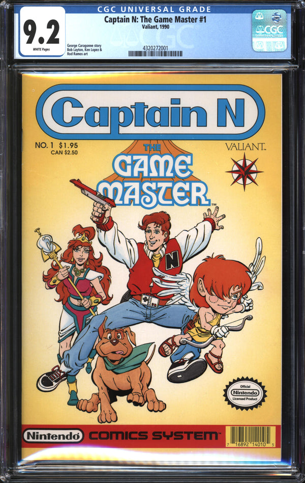 Captain N: The Game Master (1990) #1 CGC 9.2 NM-