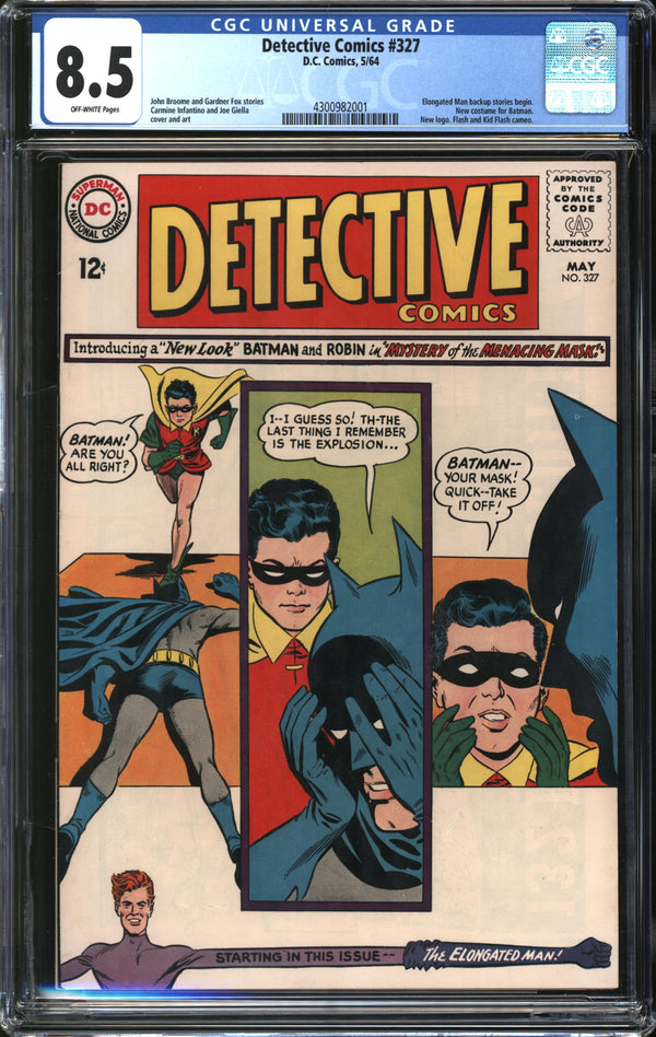 Detective Comics (1937) #327 CGC 8.5 VF+