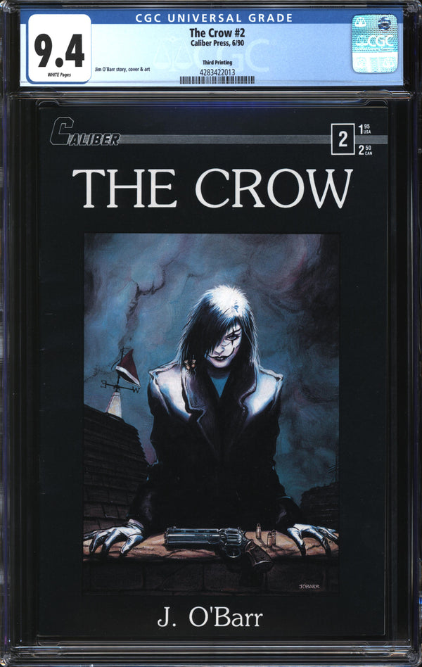 Crow, The (1989) #2 Third Printing CGC 9.4 NM