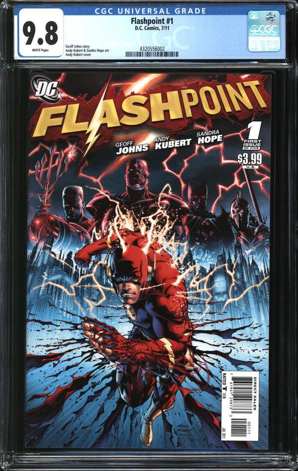 Flashpoint (2011) #1 CGC 9.8 NM/MT
