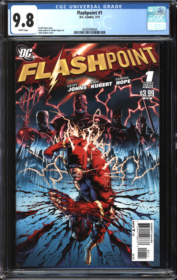 Flashpoint (2011) #1 CGC 9.8 NM/MT