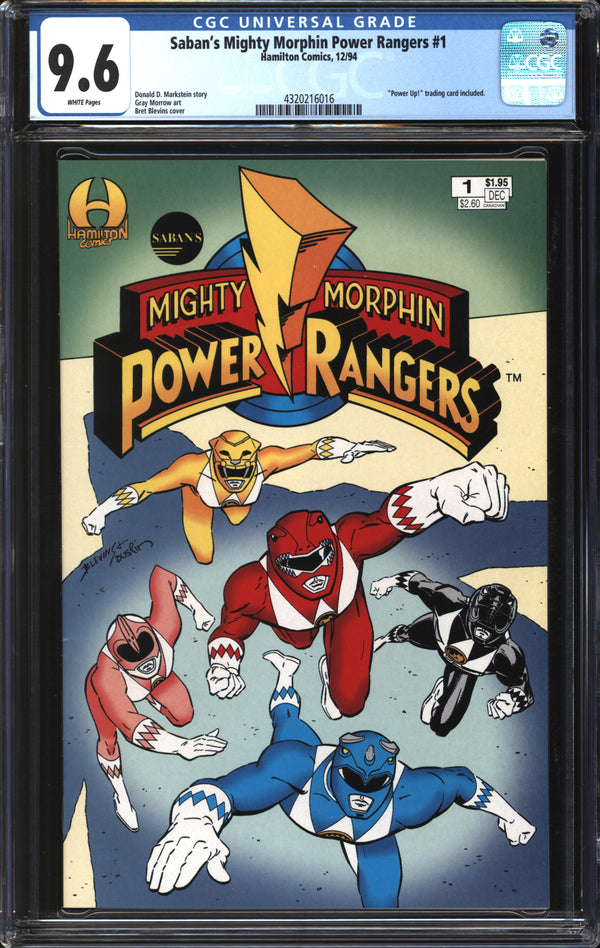 Saban's Mighty Morphin Power Rangers (1994) #1 CGC 9.6 NM+