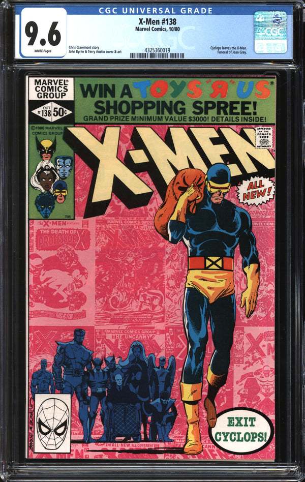 X-Men (1963) #138 CGC 9.6 NM+