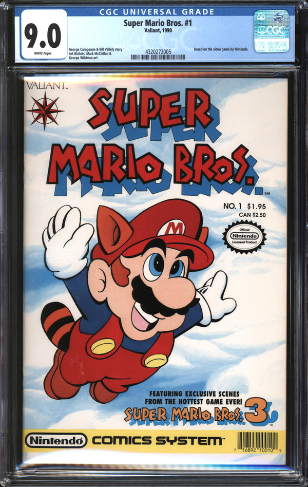 Super Mario Bros. (1990) #1 CGC 9.0 VF/NM