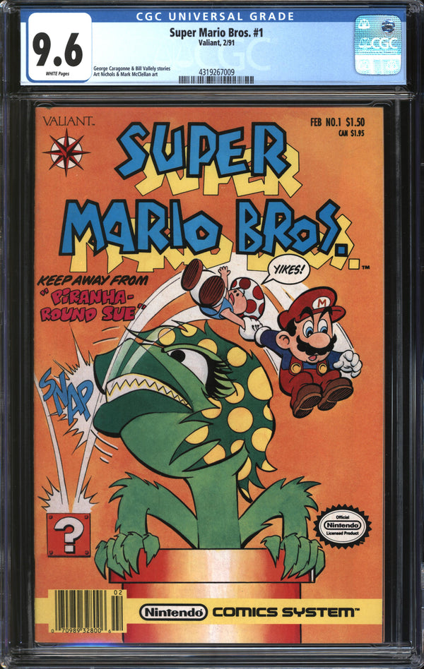 Super Mario Bros. (1991) #1 CGC 9.6 NM+