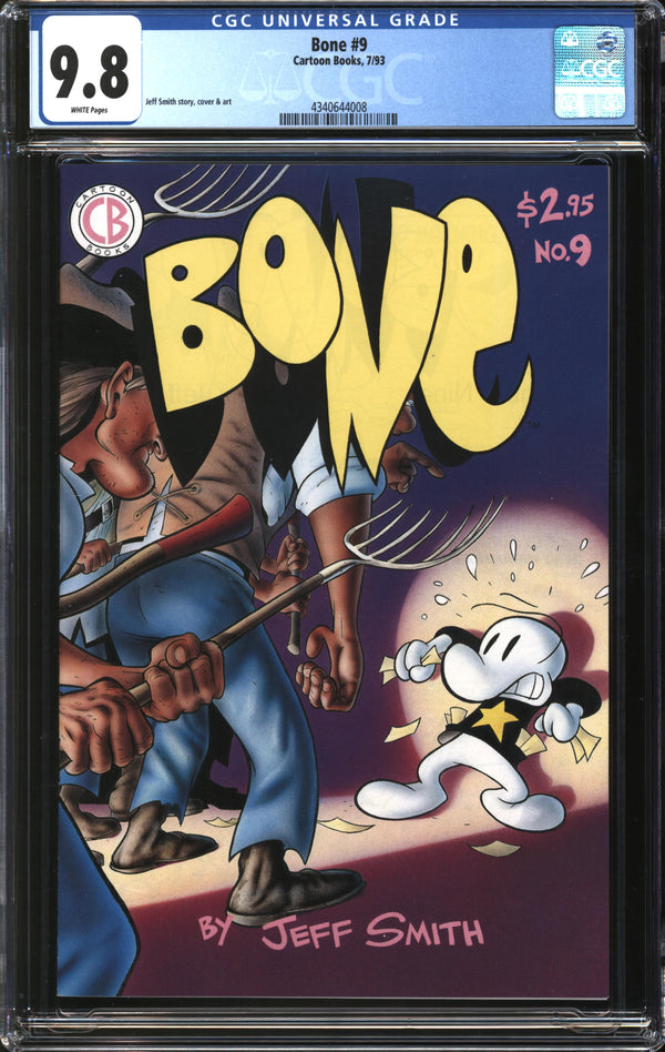 Bone (1991) # 9 CGC 9.8 NM/MT