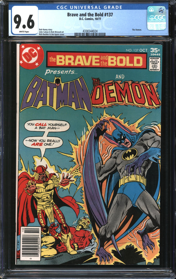 Brave And The Bold (1955) #137 CGC 9.6 NM+