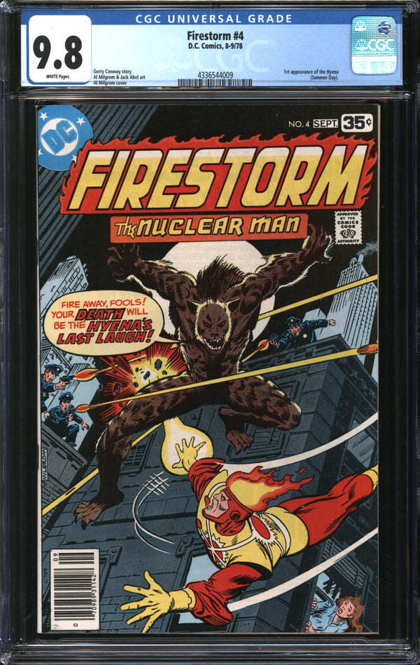 Firestorm (1978) #4 CGC 9.8 NM/MT
