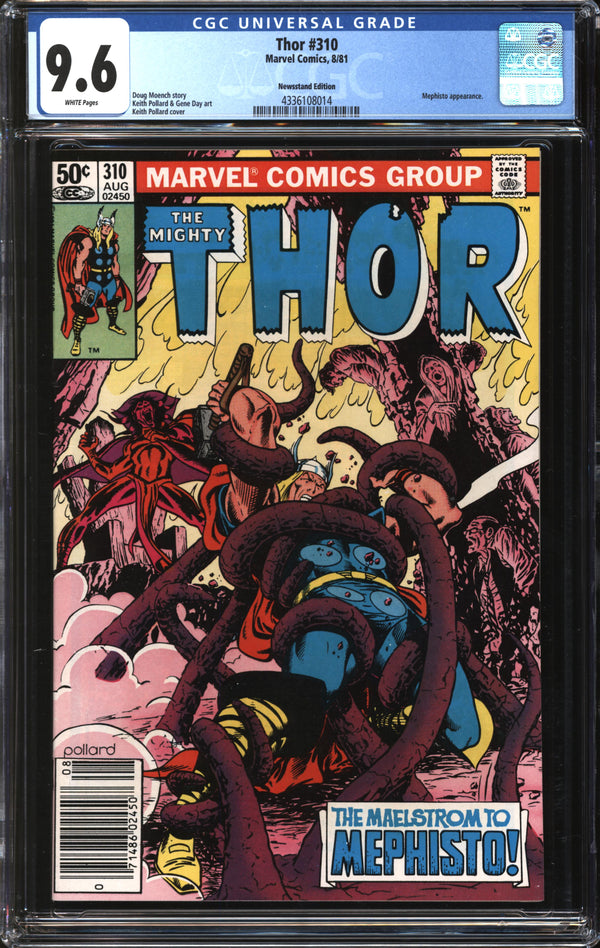 Thor (1966) #310 Newsstand Edition CGC 9.6 NM+