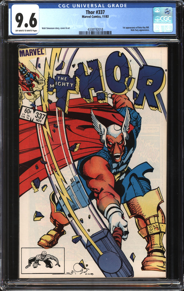Thor (1966) #337 CGC 9.6 NM+