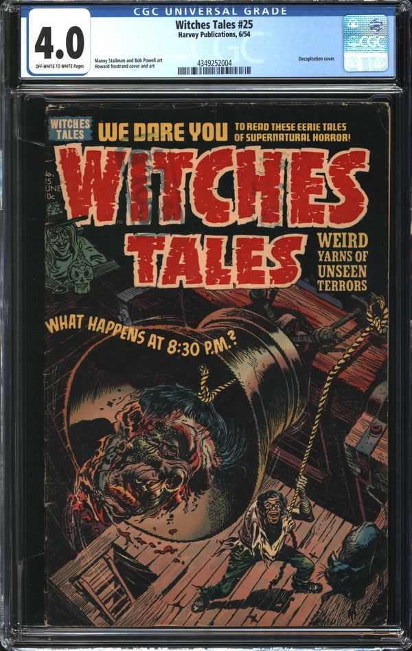 Witches Tales (1951) #25 CGC 4.0 VG