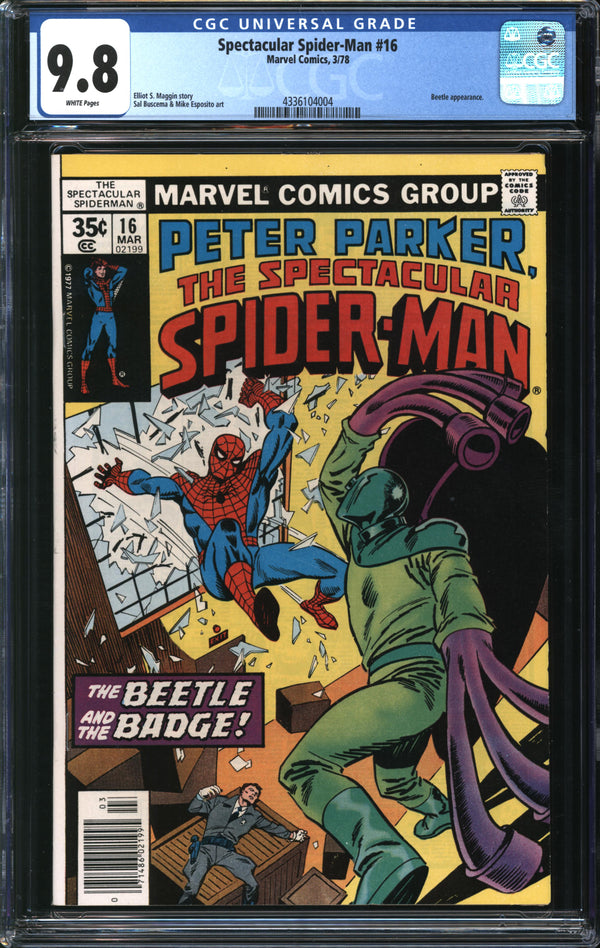 Spectacular Spider-Man (1963) # 16 CGC 9.8 NM/MT