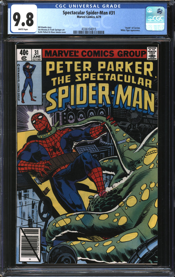 Spectacular Spider-Man (1963) # 31 CGC 9.8 NM/MT