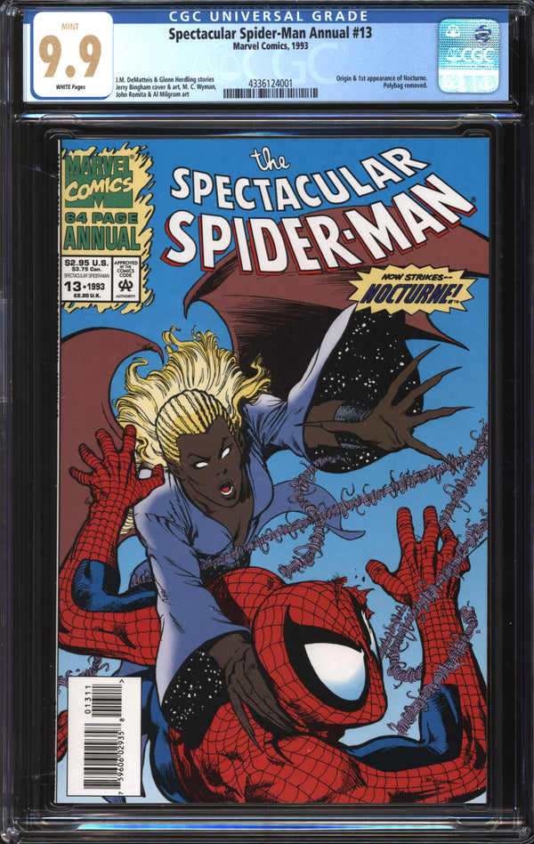 Spectacular Spider-Man Annual (1993) #13 CGC 9.9 MT