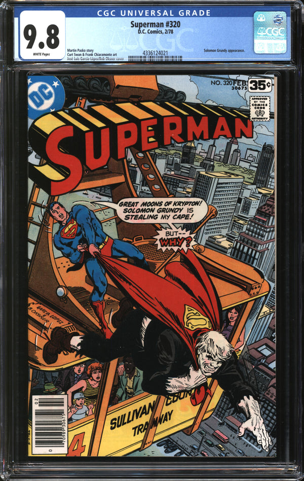 Superman (1939) #320 CGC 9.8 NM/MT
