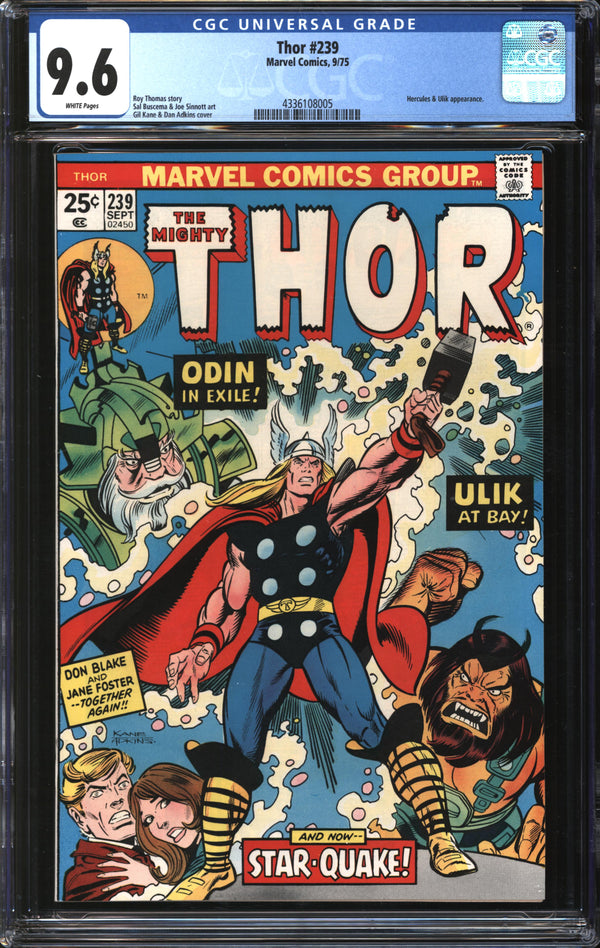 Thor (1966) #239 CGC 9.6 NM+