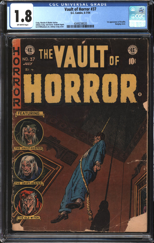 Vault Of Horror (1950) #37 CGC 1.8 GD-