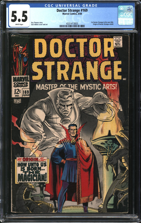 Doctor Strange (1968) #169 CGC 5.5 FN-