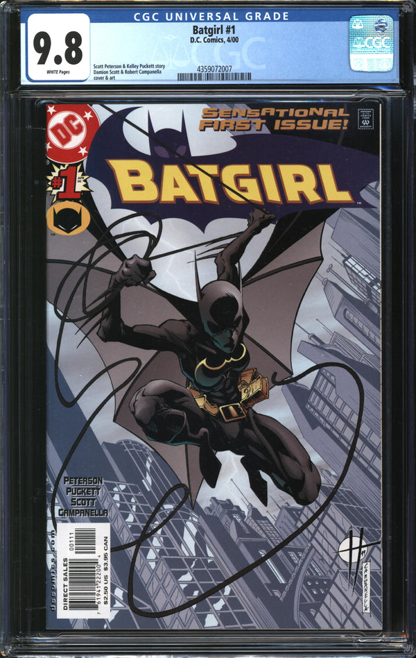 Batgirl (2000) #1 CGC 9.8 NM/MT
