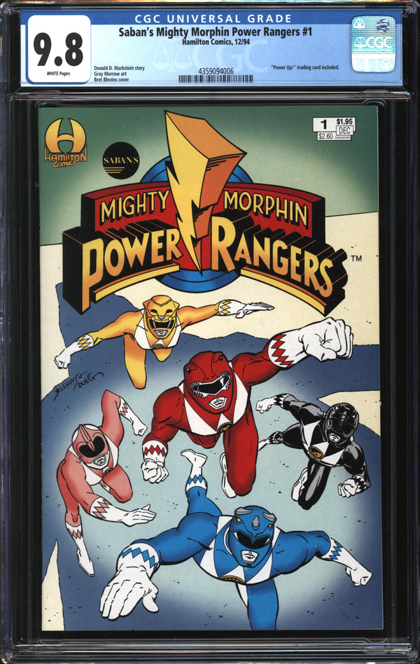 Saban's Mighty Morphin Power Rangers (1994) #1 CGC 9.8 NM/MT
